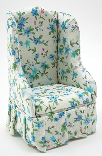 Floral Fabric Chair